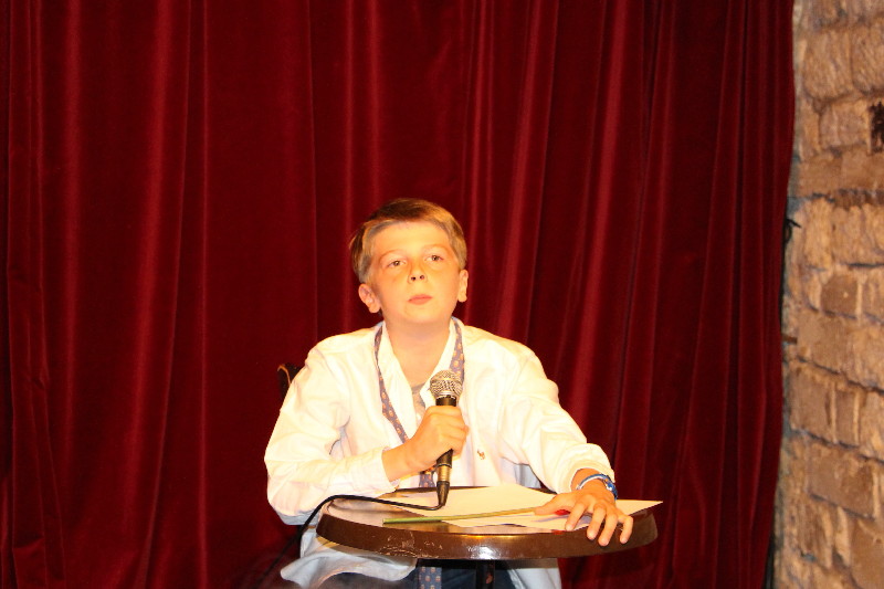 spectacle "Autour du musée" Théâtre de Nesle, juin 2015