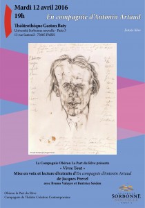 Flyer Artaud